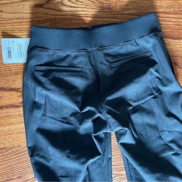 NWT Athleta Work It City Black Zippered Pants - Picture 7 of 9